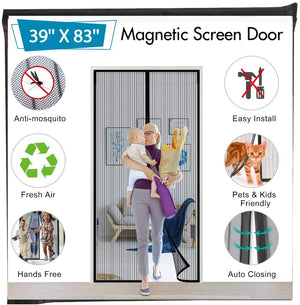 Open image in slideshow, Fiberglass Magnetic Screen Door - Mkicesky
