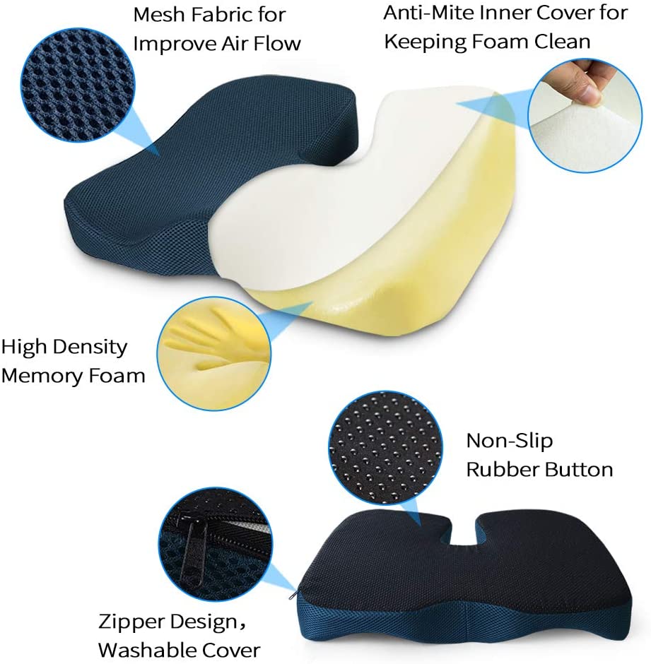 Mkicesky Seat Cushion for Office Chair